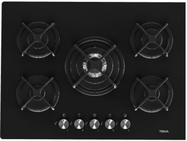 Teka Chef 10 Lux Siyah Ankastre Set HF LUX 70 5G AI AL + HAK 629 BK + DVT 98660 TBS BK