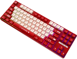 Ajazz AK870 MC Red Klavye