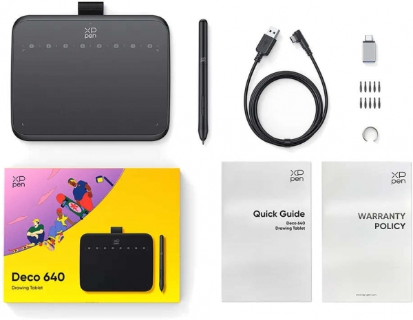 XP-Pen Deco 640 Grafik Tablet