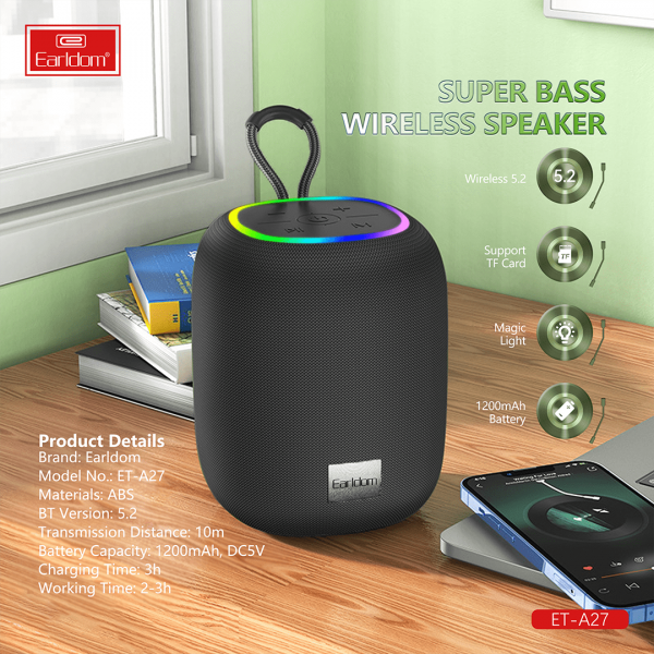Earldom A27 Bluetooth Hoparlör