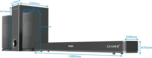 Leader SB36 Soundbar