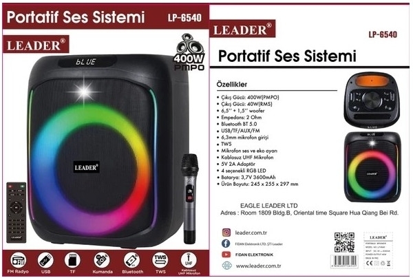 Leader LP-6540 Müzik Sistemi
