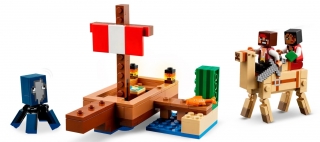 LEGO Minecraft 21259 The Pirate Ship Voyage