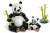 LEGO Creator 31165 Wild Animals Panda Family