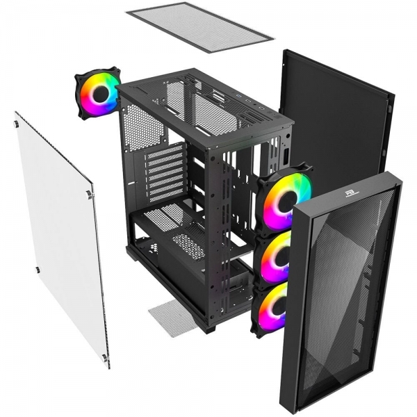 GameBooster PB-P711B Bilgisayar Kasası