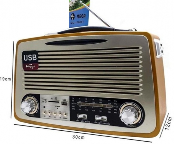 Mega MG-1700BT Bluetooth Hoparlör