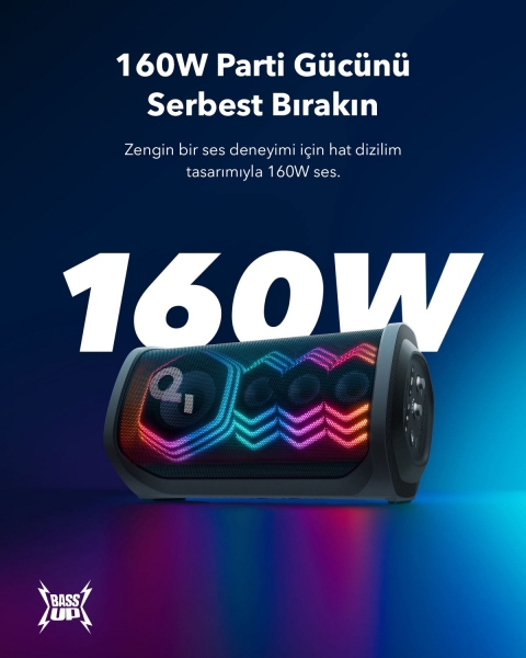 Anker SoundCore Rave 3 AI Müzik Sistemi