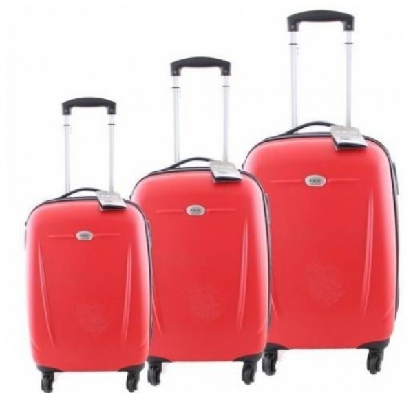 ÇÇS 5132 Abs 3'lü Valiz Seti