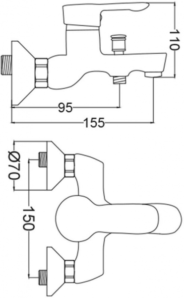 GMS Zümra ZM203 Banyo Bataryası