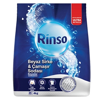 Rinso Beyaz Sirke ve Çamaşır Sodası Toz Çamaşır Deterjanı 4 kg