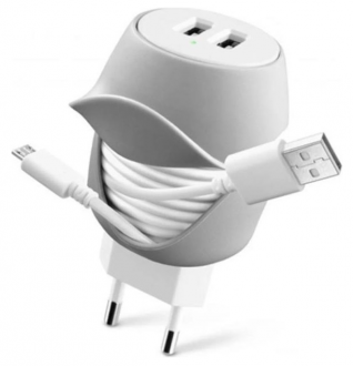 Cellularline Twister Charger Dual 10W Şarj Aleti