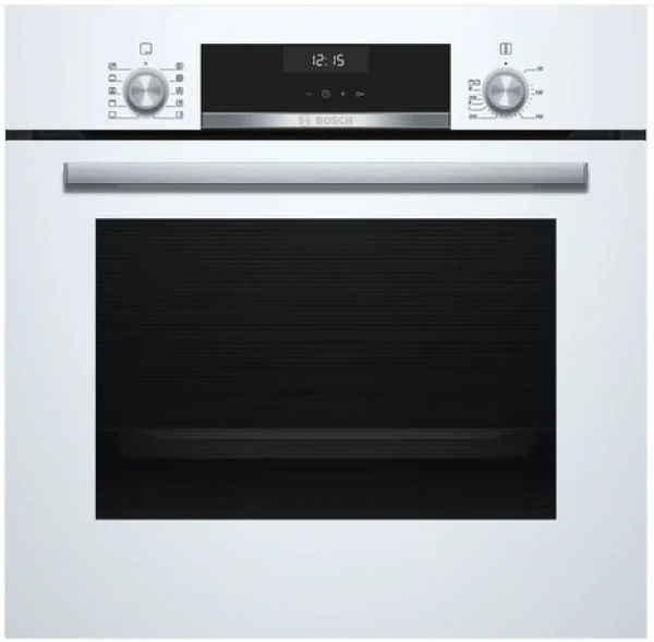 Bosch Beyaz Ankastre Set POP6C2O10O + HBF534EW0T + DWK65AD20R