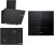 Bosch Siyah Ankastre Set POP7C6P30O + HBF512BB1T + DWK66PJ60T