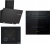 Bosch Siyah Ankastre Set POP6C6P30O + HBF512BB1T + DWK66PJ60T