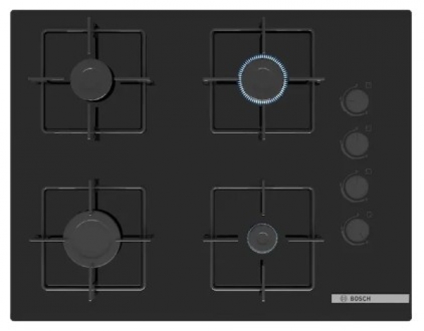 Bosch Siyah Ankastre Set POP7C6P30O + HBF512BB1T + DWK63PJ60T
