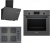 Bosch Gri Set 306 Ankastre Set POP7C9P30O + HBF512BH1T + DWK66PJ70T