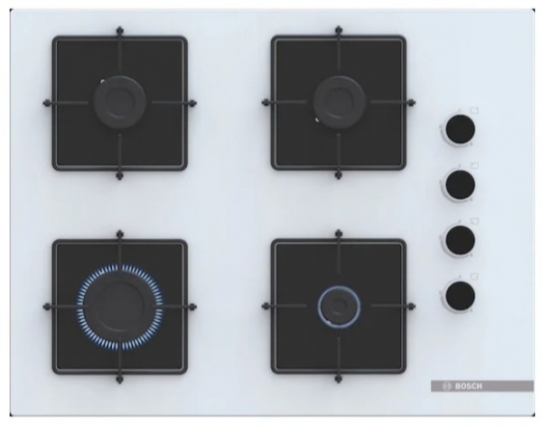 Bosch Beyaz Ankastre Set POP7C2P30O + HBF512BW1T + DWK66PJ20T