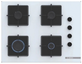 Bosch Beyaz Ankastre Set POP7C2P30O + HBF512BW1T + DWK66PJ20T