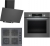 Bosch Gri Set 313 Ankastre Set POP6C9P30O + HBF534EH3T + DWK64PJ70T
