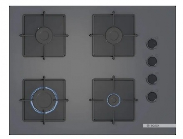 Bosch Gri Set 310 Ankastre Set POP7C9P30O + HBF512BH1T + DWK64PJ70T