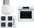 Bosch Beyaz Set 300 Ankastre Set POP7C2P30O + HBF512BW1T + DWK63PJ20T