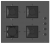 Bosch & Ferre Gri Ankastre Set SS208 + HBF534EH3T + D088