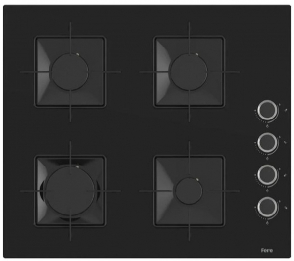 Bosch & Ferre Sanremo Siyah Ankastre Set SS205 + HBF512BB1T + D086