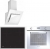 Candy & Hoover Beyaz Ankastre Set HH64FC + HOT 3051 WI + CDM656WTK