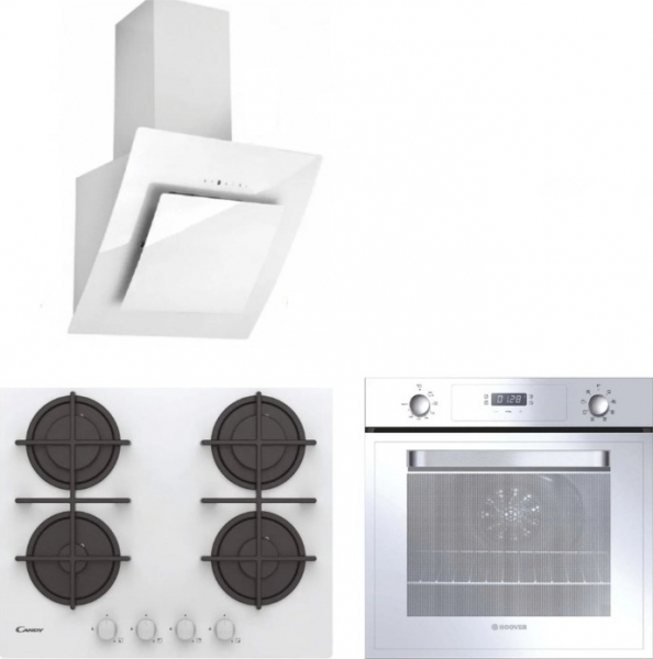 Candy & Hoover Ankastre Set HVW6MW + HOT 3051 WI + 650M3