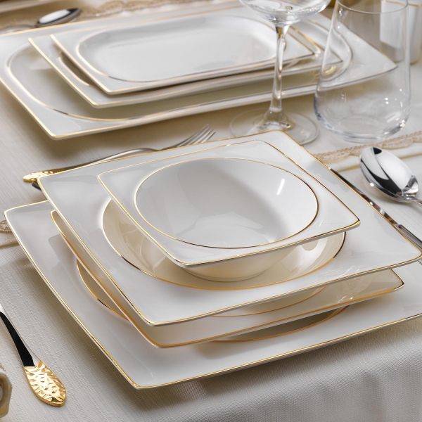 Schafer Glamor Pure 60 Parça Yemek Takımı