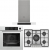 Ferre Fryart Beyaz Ankastre Set ED036 + XE64CB + D101