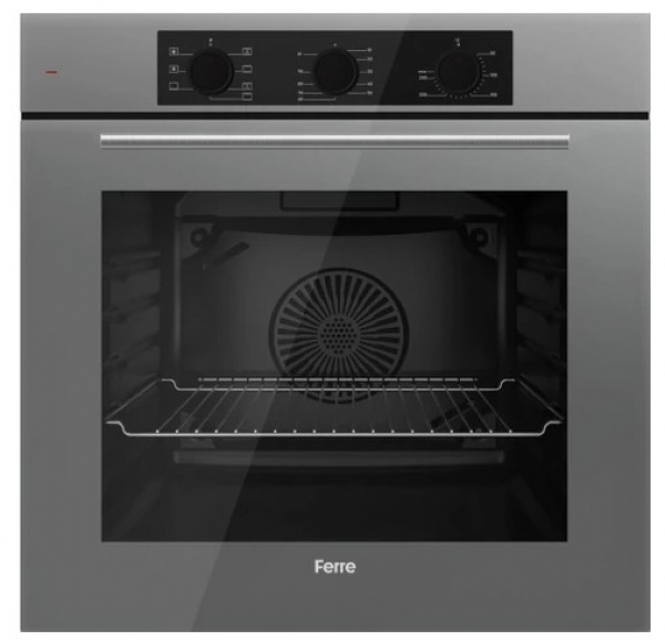 Ferre Flowart Gri Ankastre Set BL138 + QBL62CPR + D082