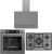 Ferre Gri Ankastre Set ED038 + XE64CPR + D082