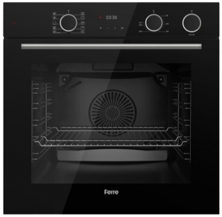 Ferre Steamart Ss Siyah Ankastre Set SS205 + XE64CS + D080