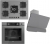 Ferre Gri Ankastre Set SS038 + XE64CPR + D082