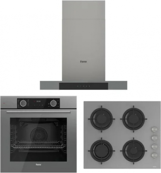 Ferre Fryart Gri Ankastre Set CS208 + XE63CPR + D102