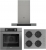 Ferre Fryart Gri Ankastre Set CS208 + XE63CPR + D102