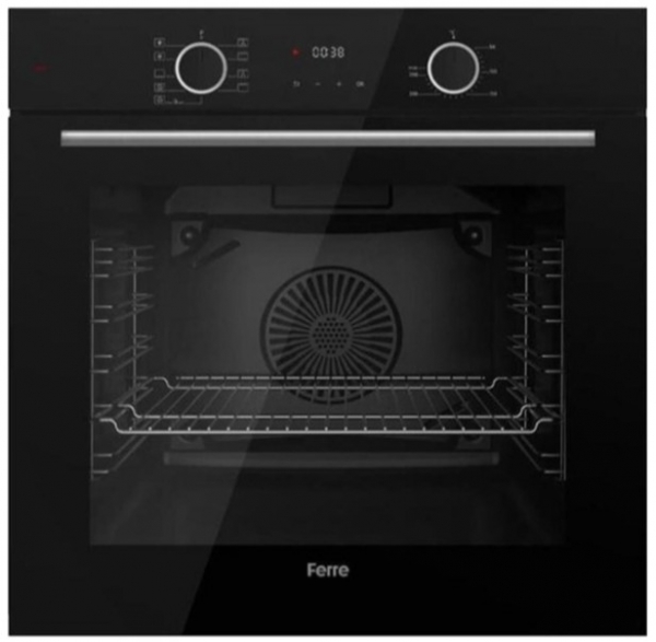 Ferre Fryart Siyah Ankastre Set CS205 + XE63CS + D100