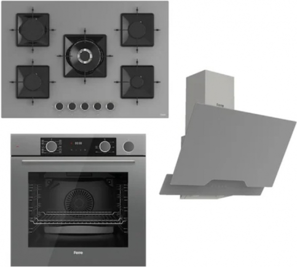 Ferre Steamart SS Ankastre Set SS038 + XE64CPR + D065