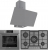 Ferre Flowart Gri Ankastre Set ED038 + QMS63CPR + D079