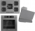 Ferre Gri Ankastre Set SS038 + QXE62CPR + D082