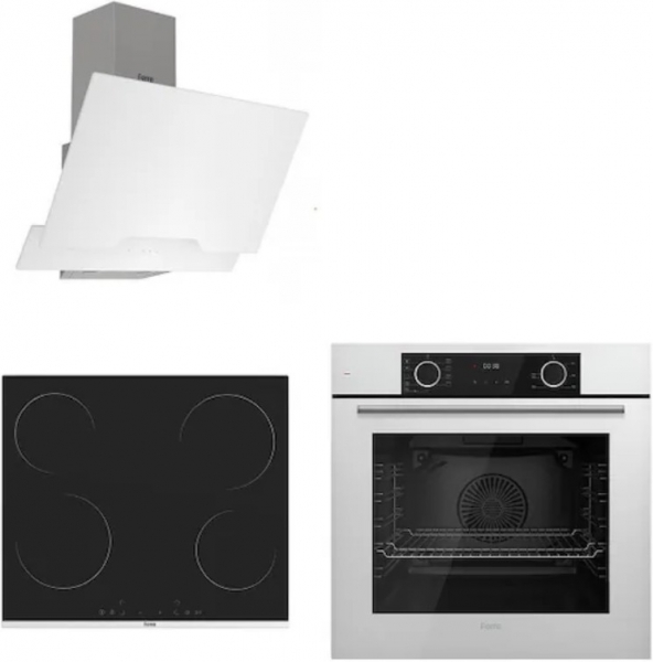 Ferre Fryart Beyaz Ankastre Set MS261 + XE63CB + D064