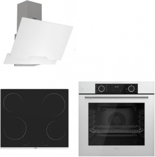 Ferre Fryart Beyaz Ankastre Set MS261 + XE63CB + D064