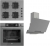 Ferre Steamart Ss Ankastre Set SS208 + XE64CPR + D065