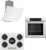 Ferre Pure RS Beyaz Ankastre Set RS036 + XE61CB + D064
