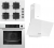Ferre Steamart SS Beyaz Ankastre Set SS206 + XE64CB + D086