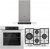 Ferre Beyaz Ankastre Set ED076 + XE63CB + D101