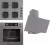 Ferre Steamart SS Ankastre Set SS208 + XE64CPR + D079