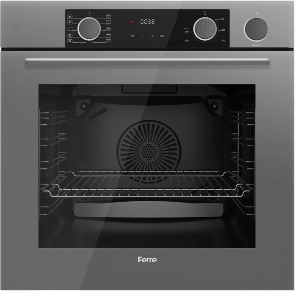 Ferre Steamart-Fryart Ss Gri Ankastre Set SS208 + XE64CPR + D088