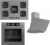 Ferre Fryart SS Gri Ankastre Set SS038 + QXE62CPR + D065
